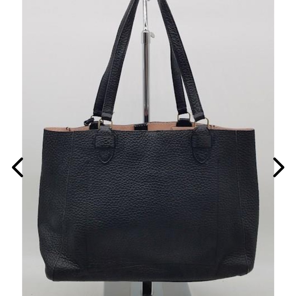 Kate spade pebble black and pink tote bag - Picture 2 of 5